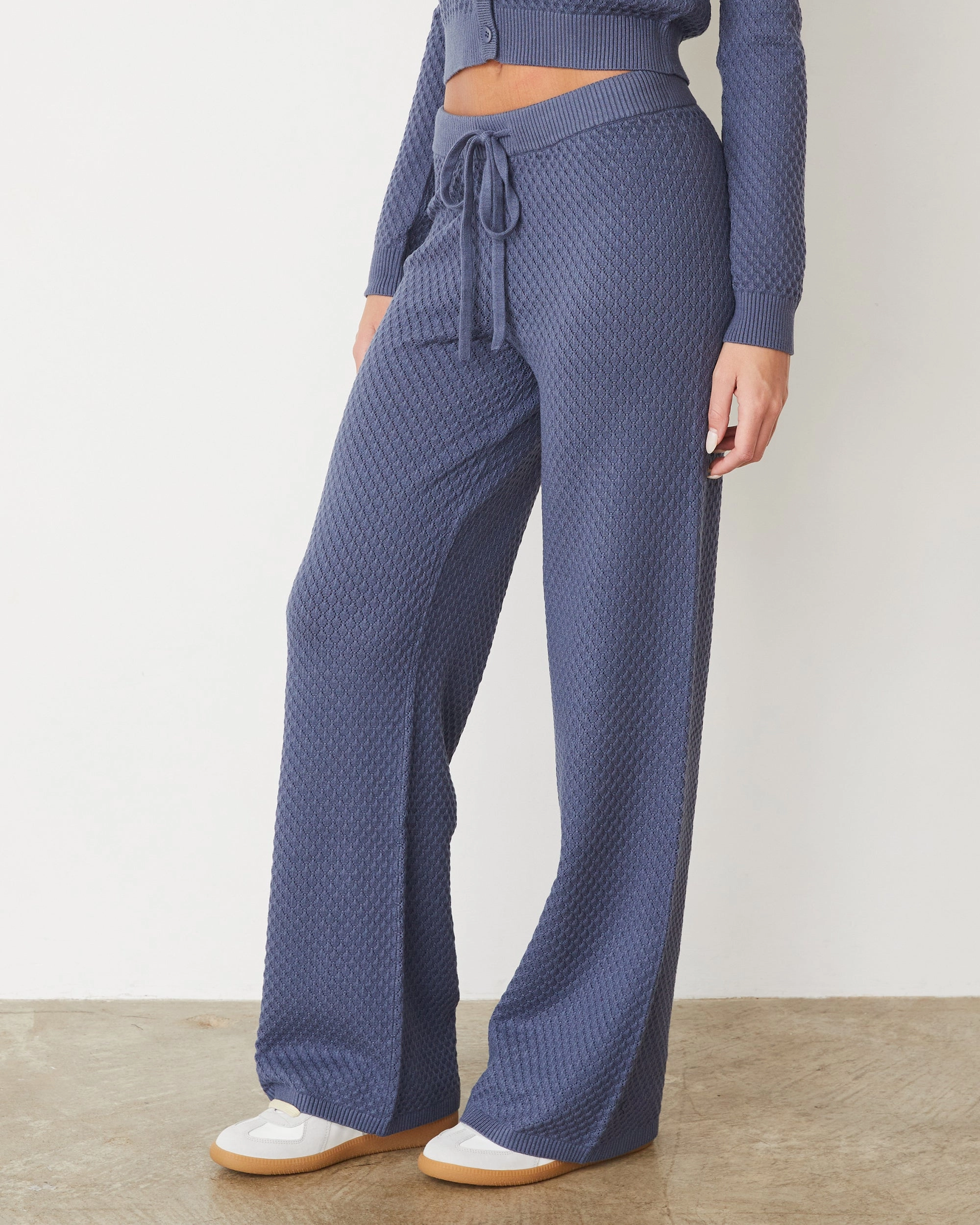 Trendy Look Softknit French Waffle Lounge Pant