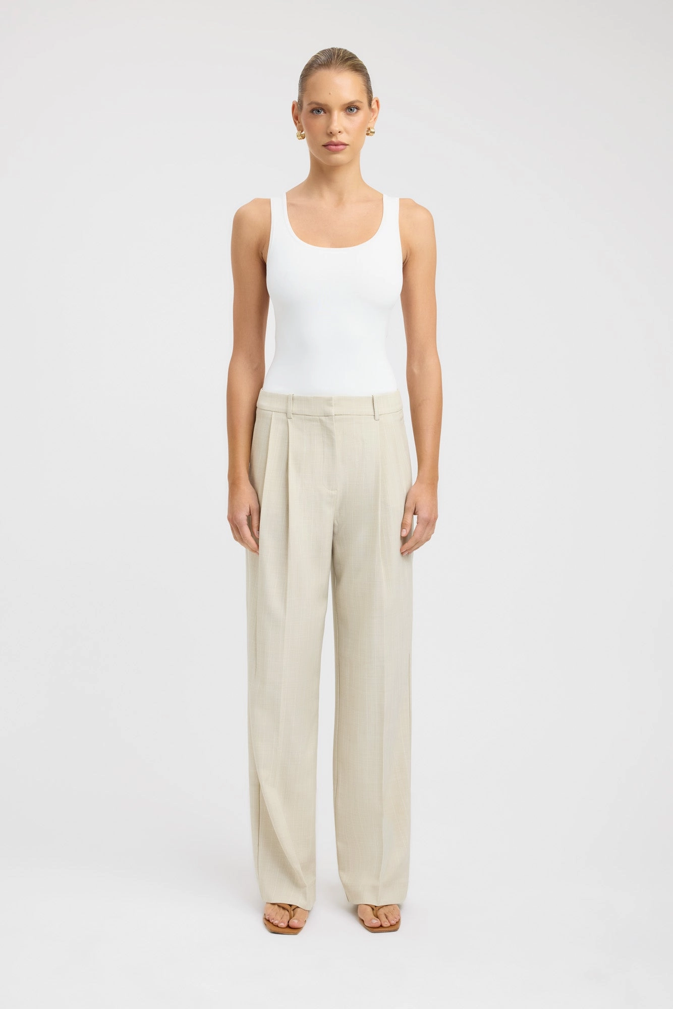 Trendy Waist Nevada Pleated Pant