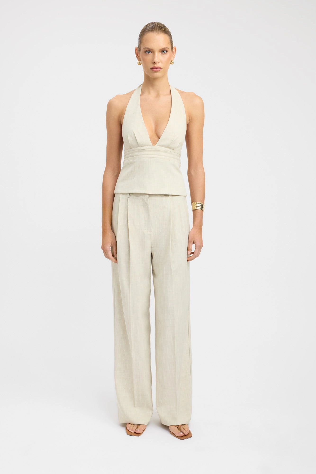 Comfortable Leg Nevada Pleated Pant