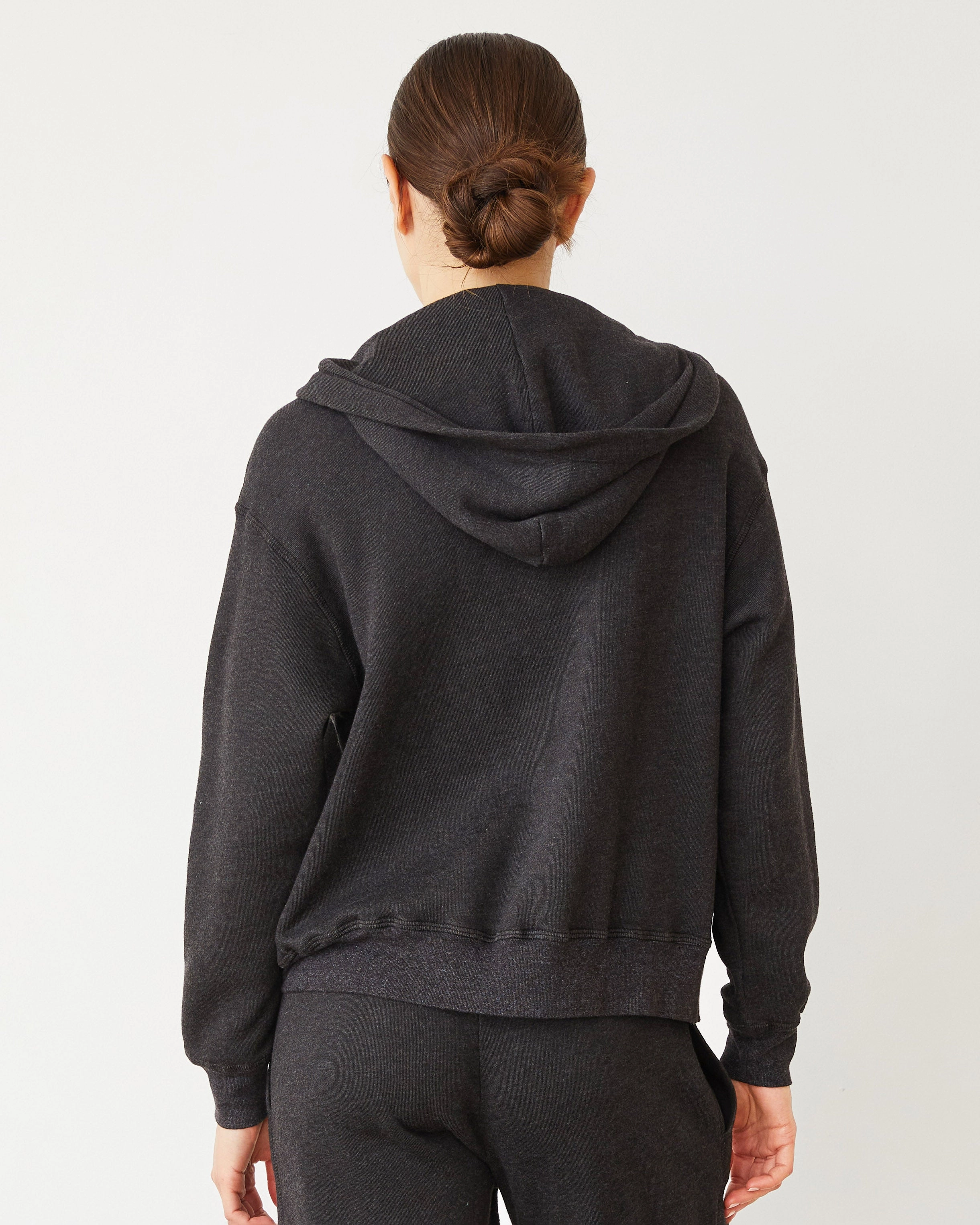 trip shoot Teddy Fleece Relaxed Zip Up Hoody