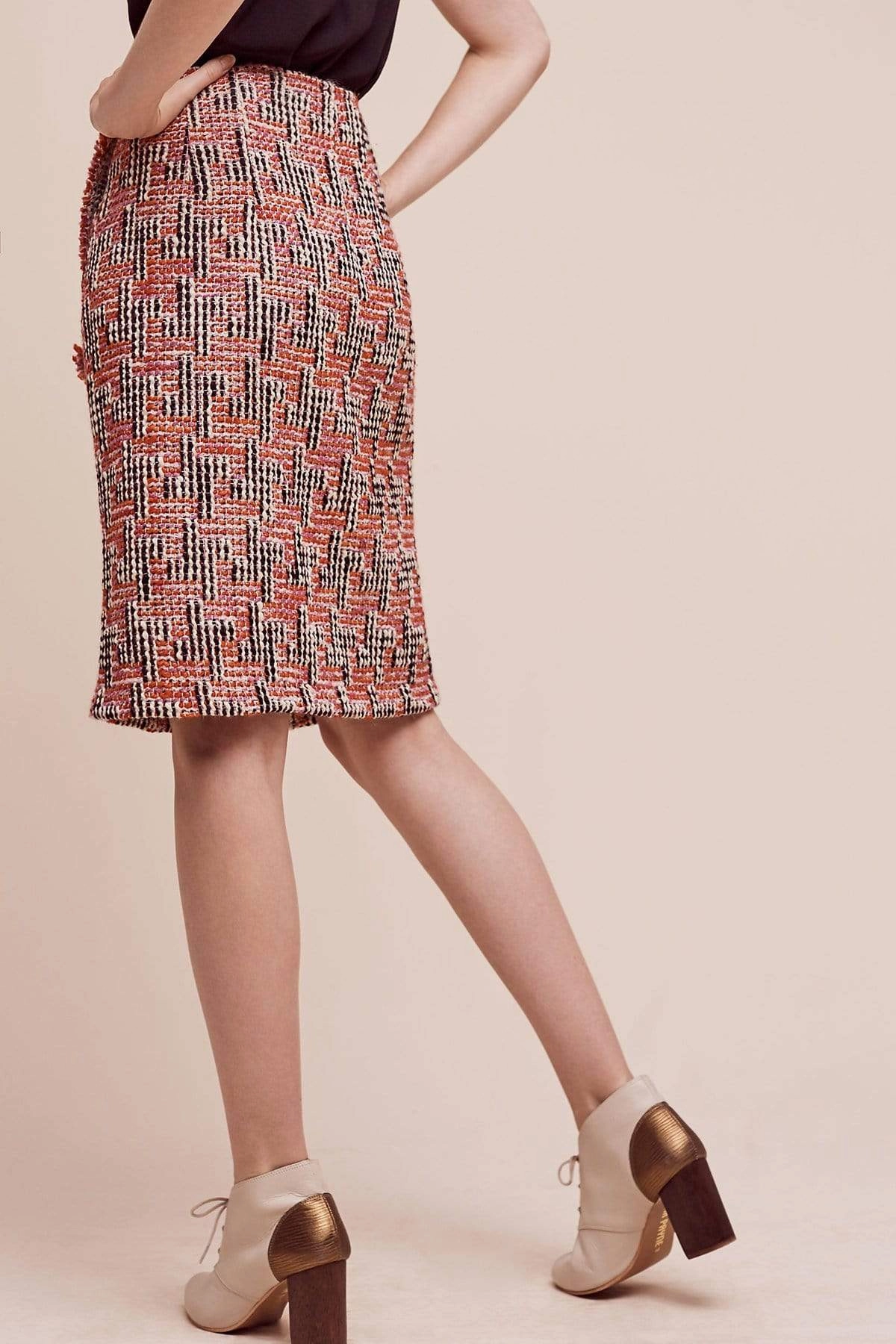 Tweed Pencil Skirt Breezy Design