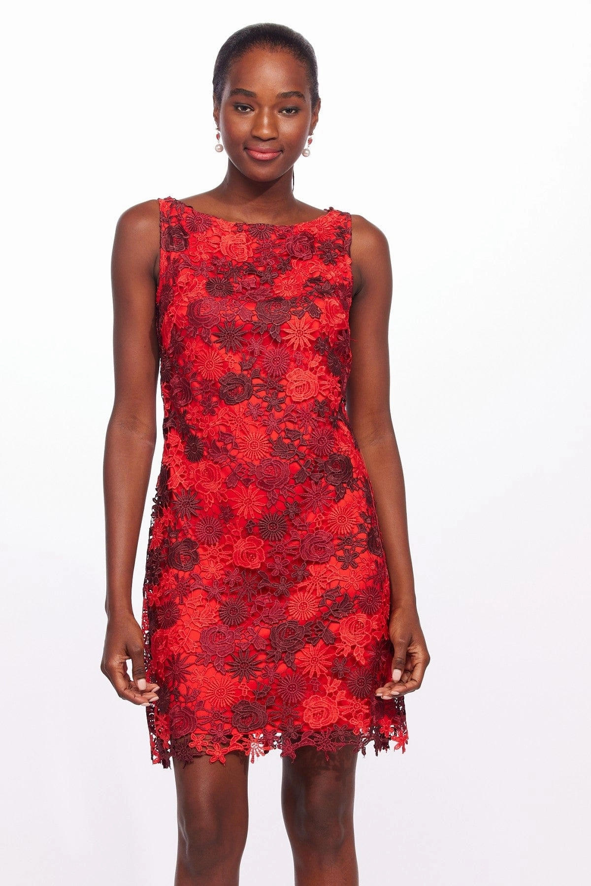 Sleek Piece Nature Glow Twiggy Dress - Red Royale