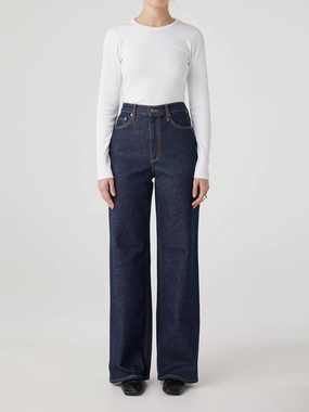 Spring Mood Slim Smart Casual Neutral Milla Jean Long Pure Indigo