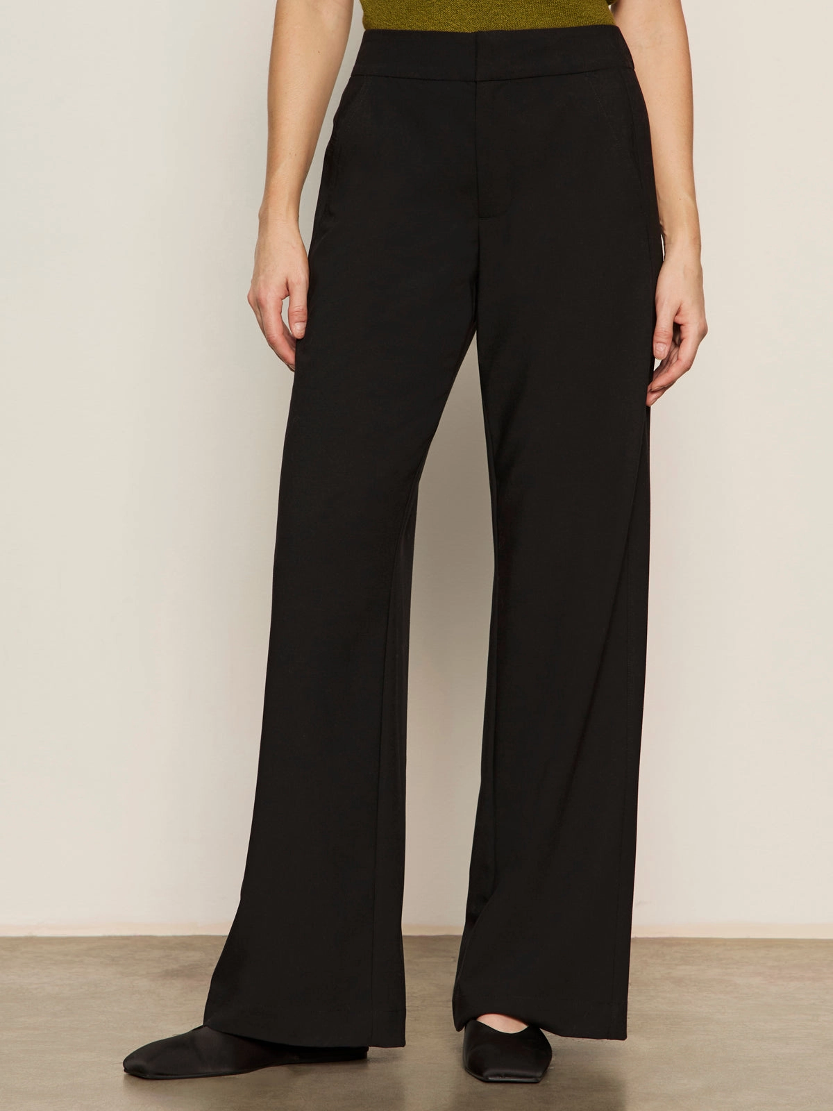 Unique Modern Gab Trouser Black