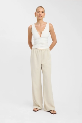 Opal Wide Leg Pant Soft Stretch Slim Silhouette