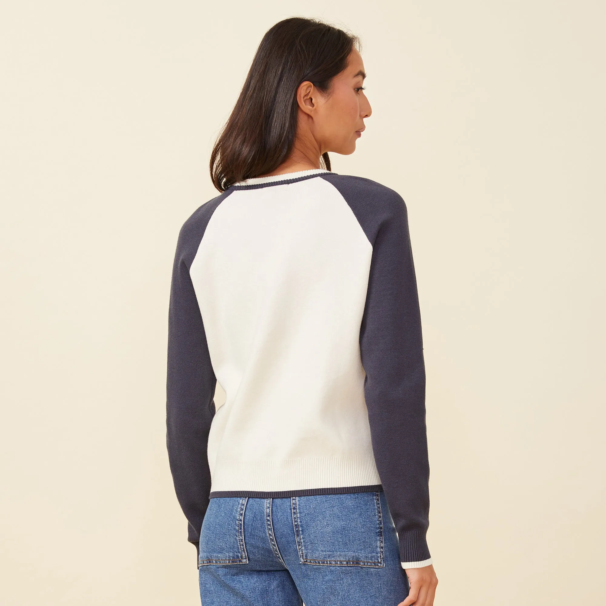 Urban Edge Soft Knit Colorblock Raglan