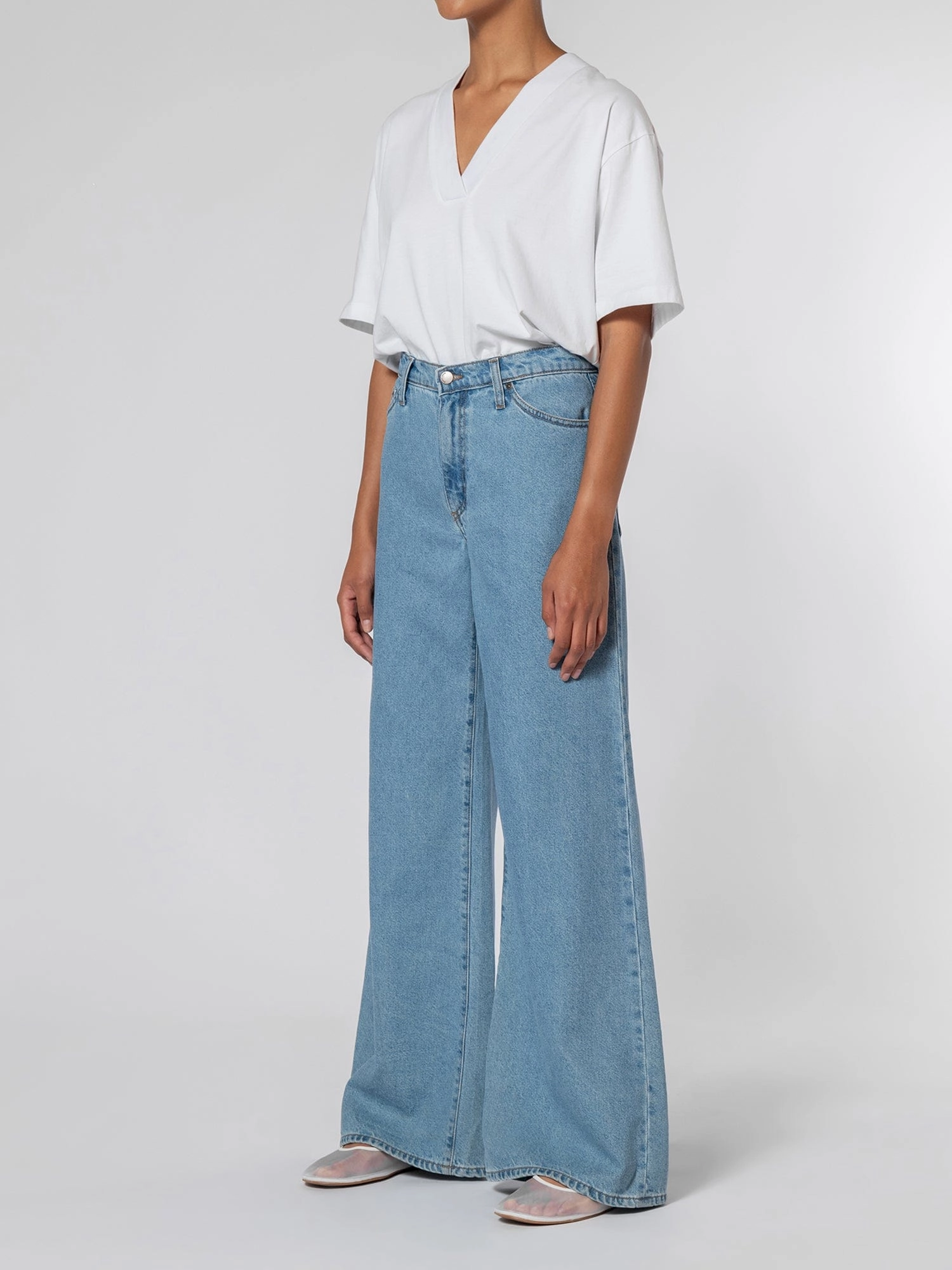 Utility Cut Carly Jean Blue Brushed