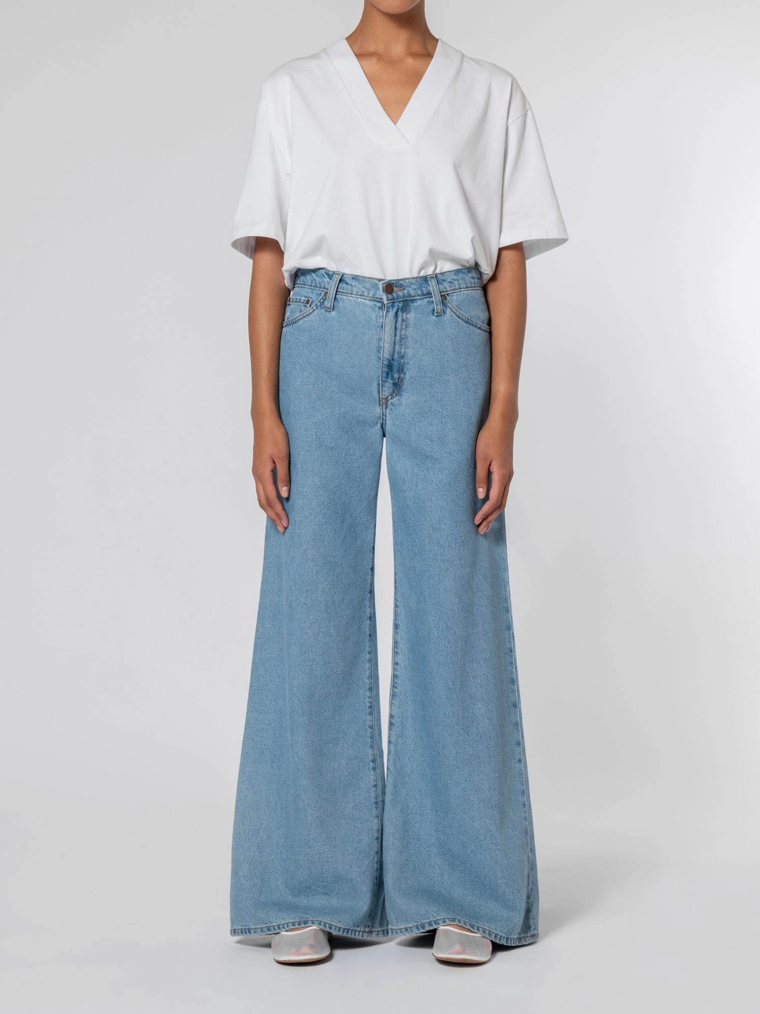 Utility Cut Carly Jean Blue Brushed