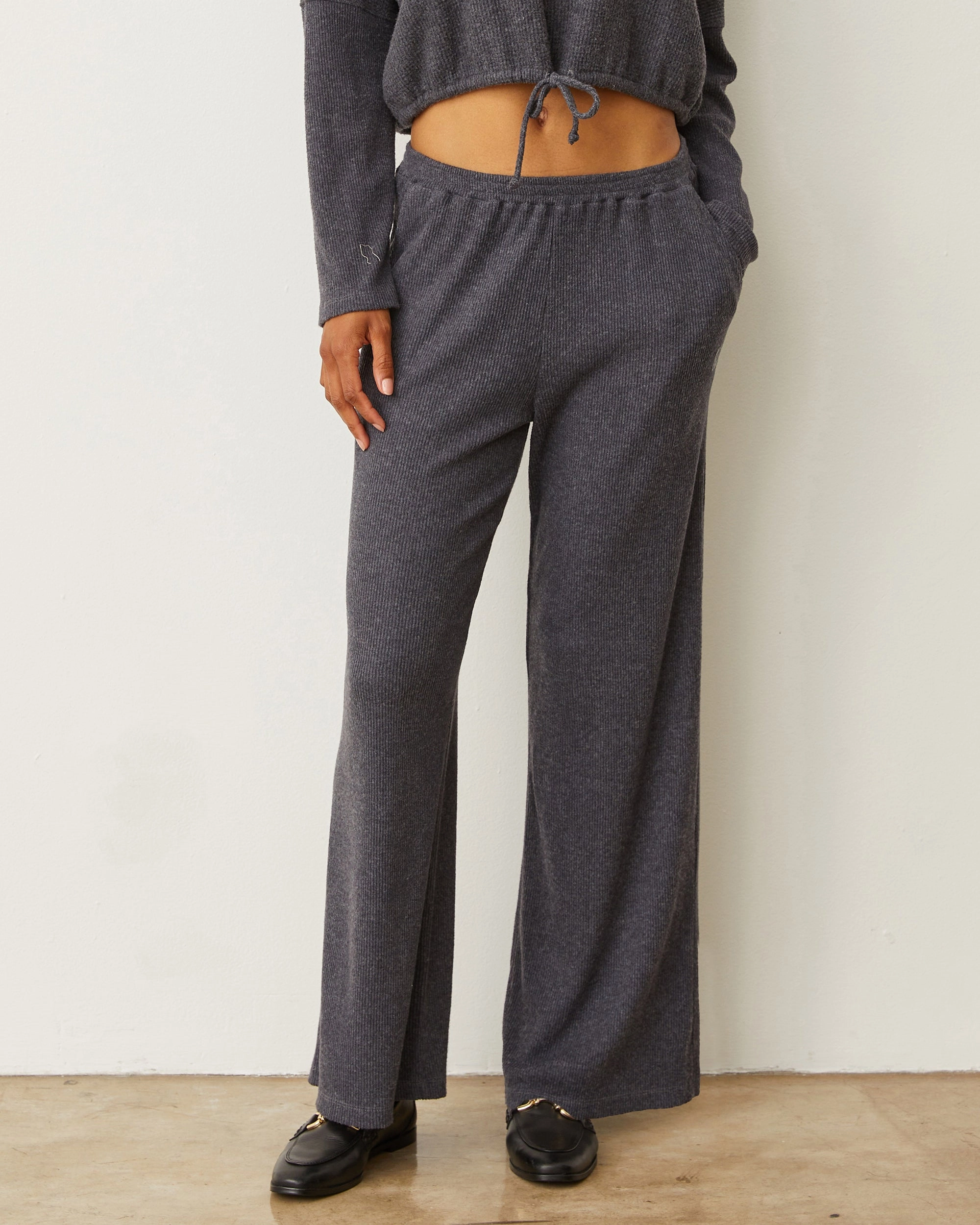 Vacation Ready Brushed Rib Pant