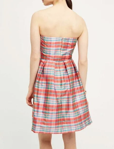 Vera Dress - Ribbon Plaid Classic Design