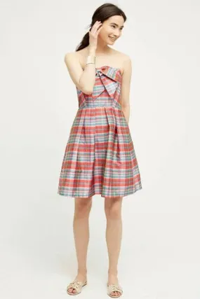 Relaxed Style Seasonal Favorite Vera Dress - Ribbon Plaid