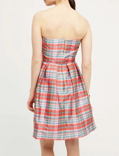 Vera Dress - Ribbon Plaid Classic Design