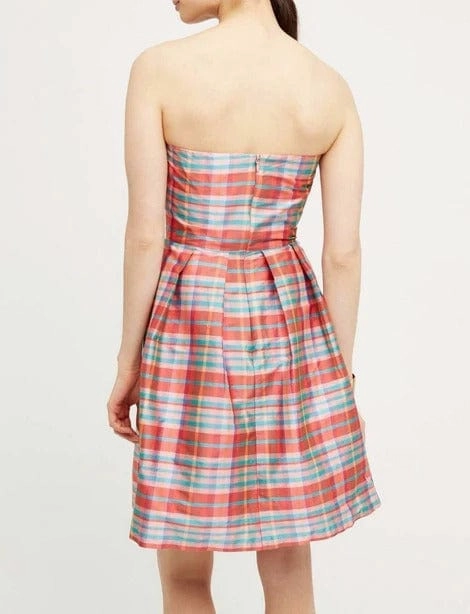Vera Dress - Ribbon Plaid Classic Design