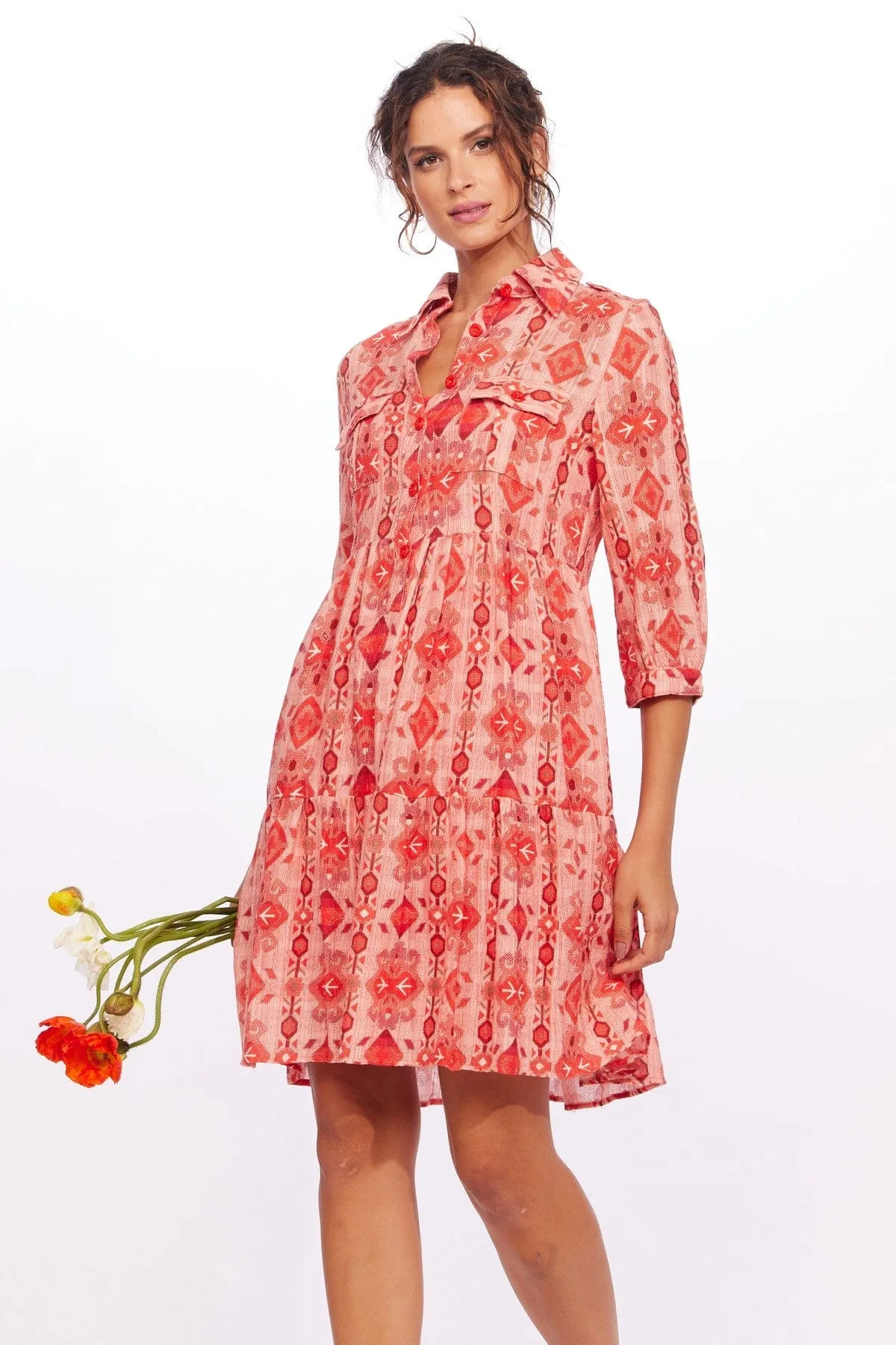 Verdi Tunic Dress - Ligonberry Pie french cuffs