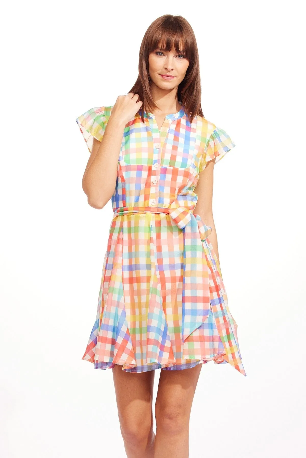 Versatile Design Meret Dress - Tuscana Plaid