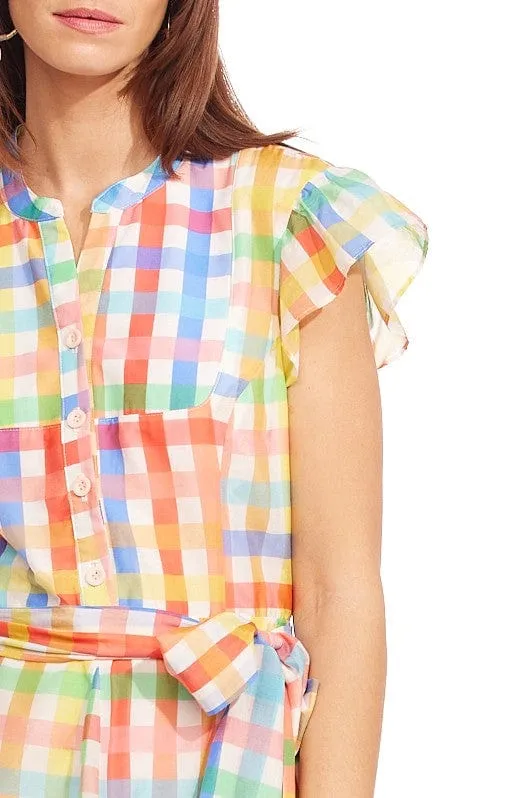 Versatile Design Meret Dress - Tuscana Plaid