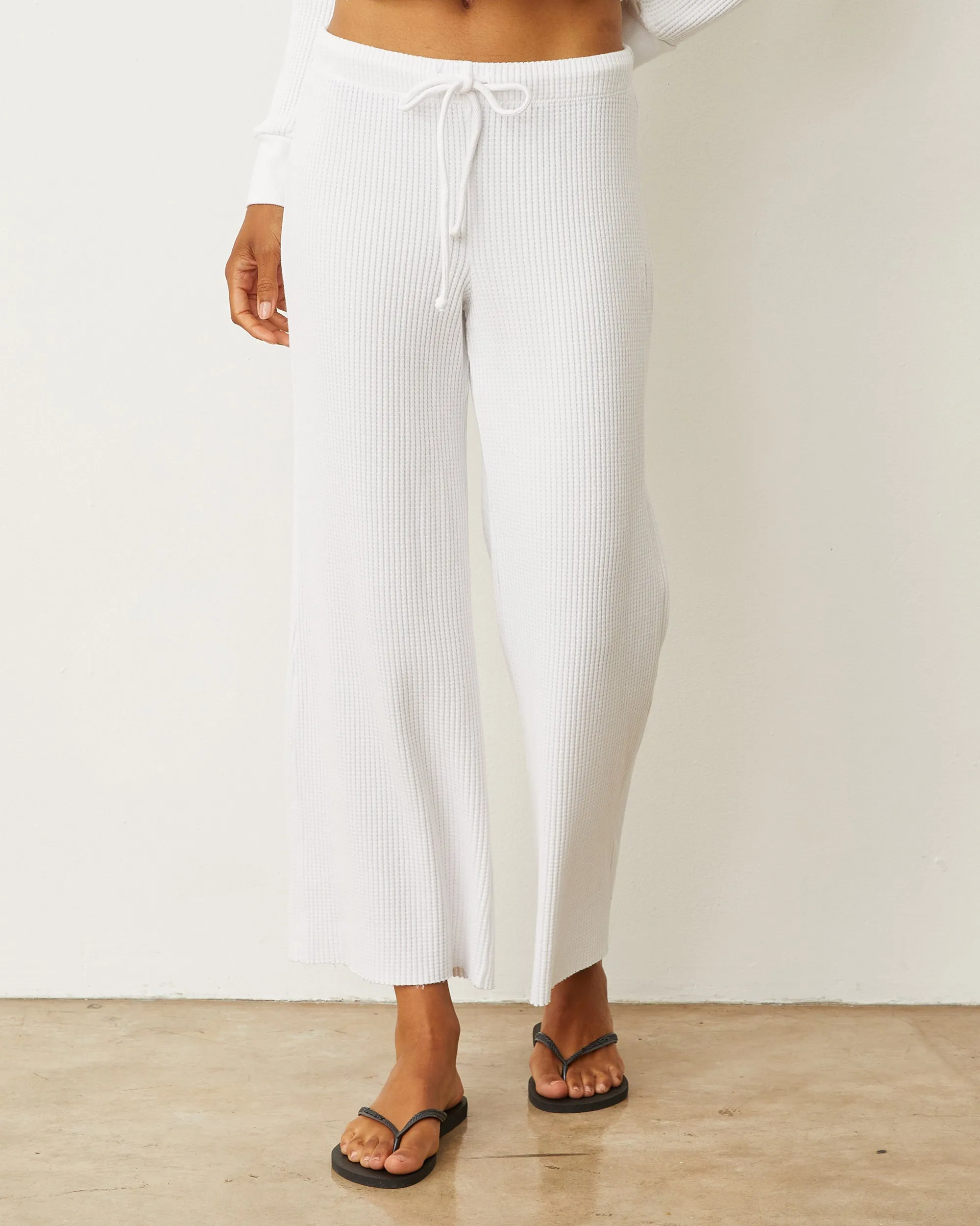 Casual lightweight jacket Waffle Crop Lounge Sweat