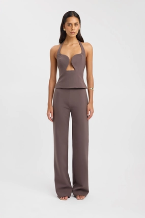 Date Outfit stretchy fabric Alto Long Flare Pants