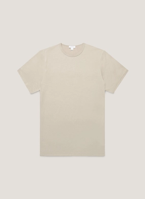 Men's Classic T-shirt in Fog Minimal Trend Look