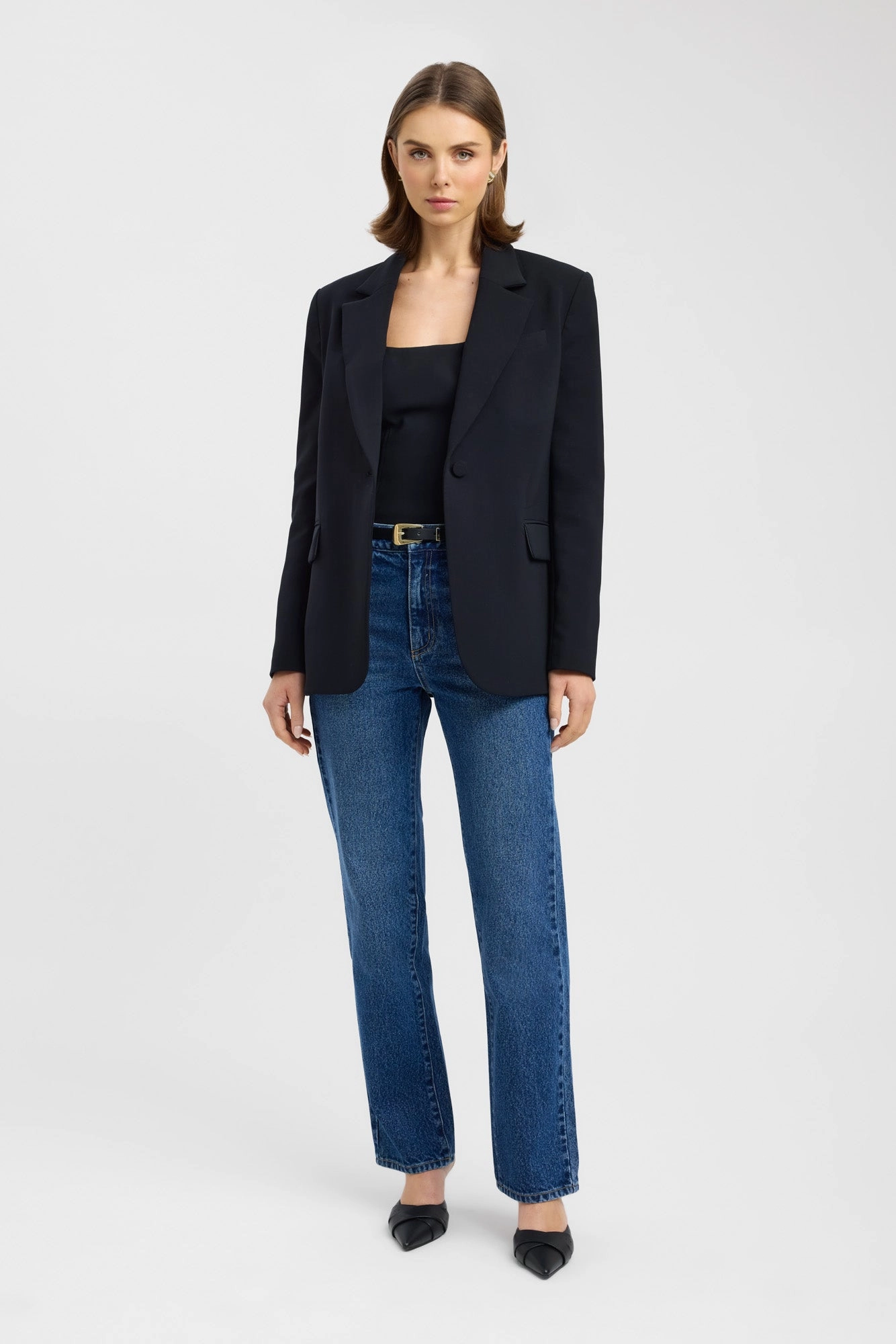 Versatile Wear Alto Curved Blazer