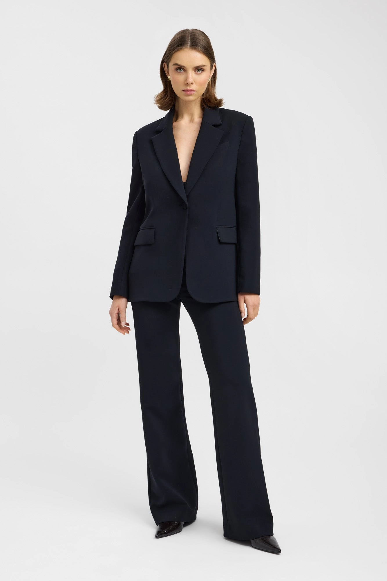 Alto Curved Blazer Shawl Lapel