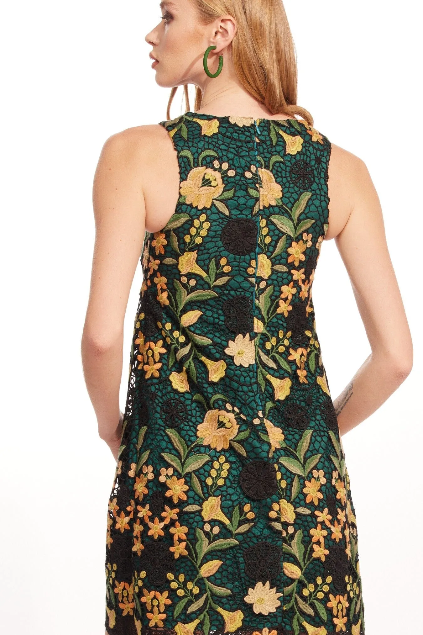 Vibrant Look Clarisse Mini Dress - Harvest Bloom