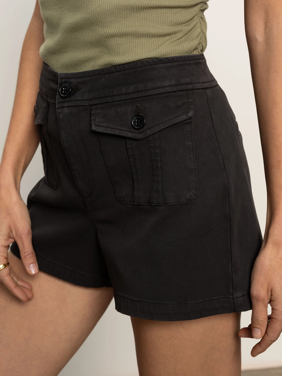 Lightweight Wear Athletic Shorts View Cargo Short Black