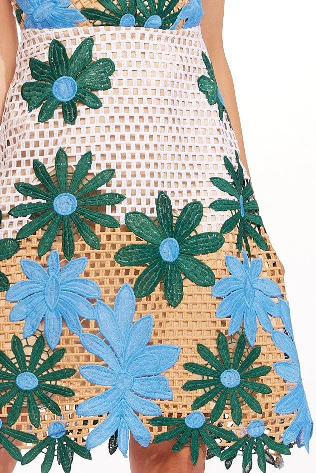 Vincenta Dress - Petal Republic Screen Print