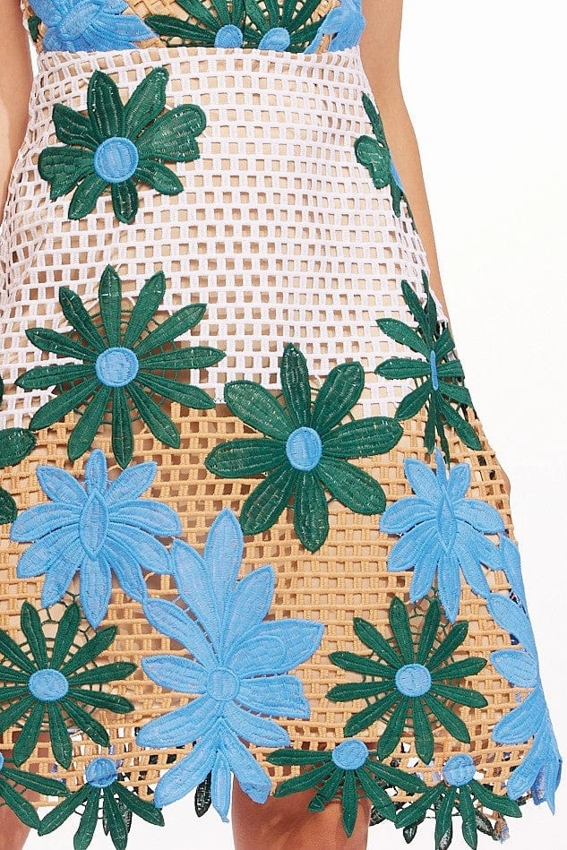 Vincenta Dress - Petal Republic Screen Print