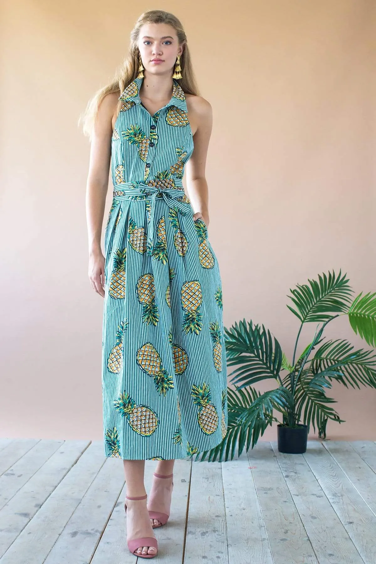 vintage charm Sabine Dress - Pineapple Plantation