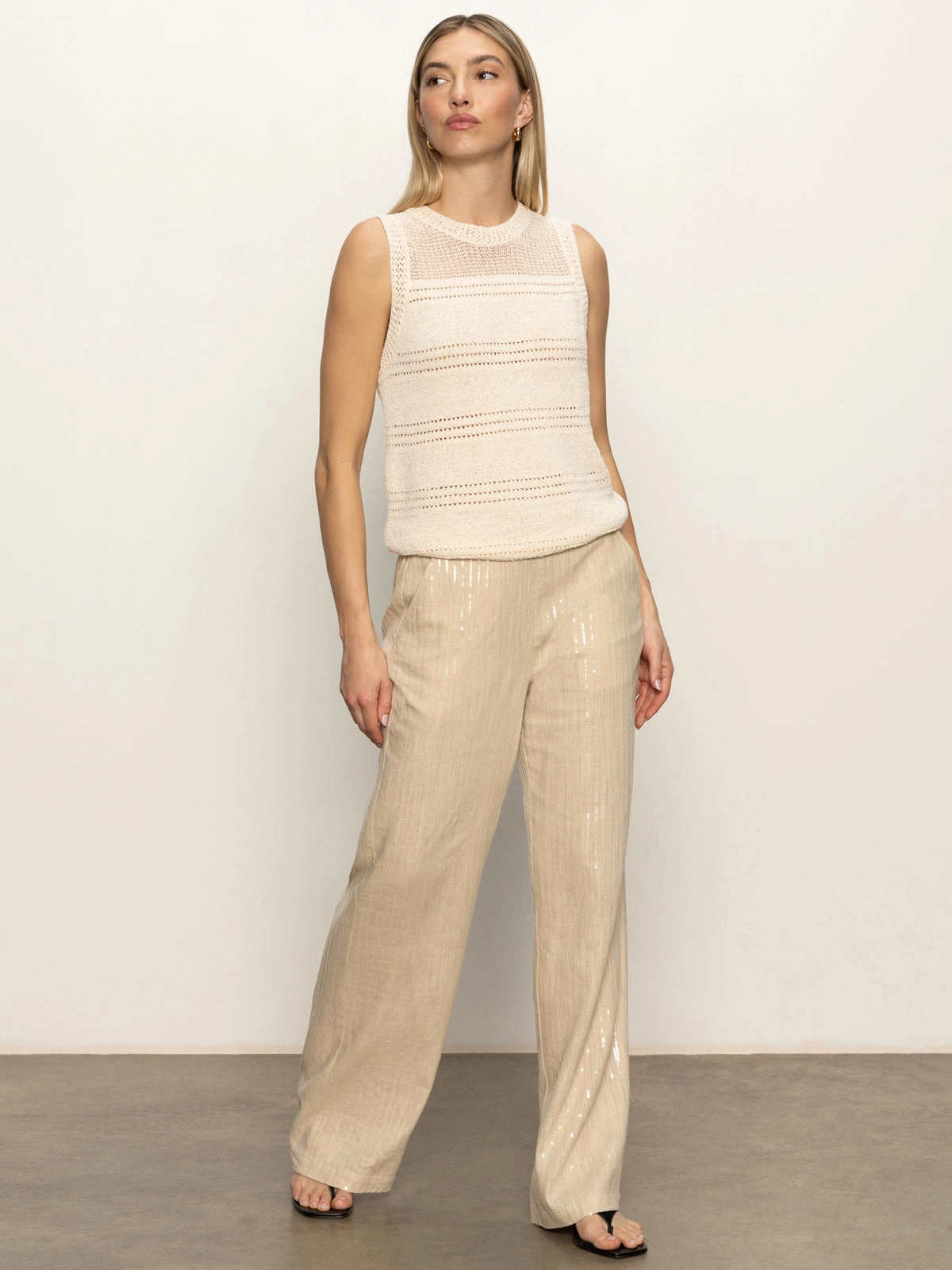 Waves Of Summer Shell Sweater Macrame Feminine Style