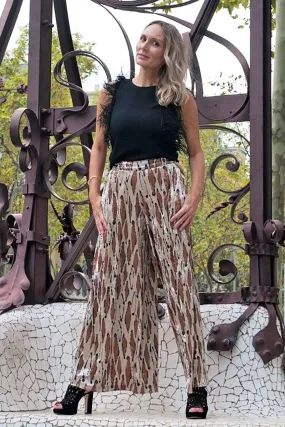 Contrast Trim waterproof windproof Jovy Pants in Mod Birch