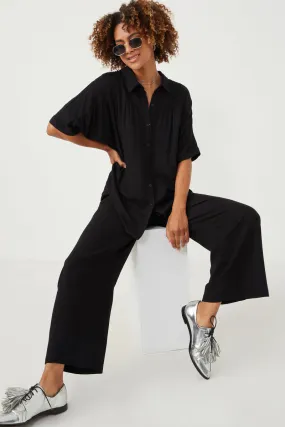 Wide Leg Paper bag Waist Pants Minimal Vibe Office Ready