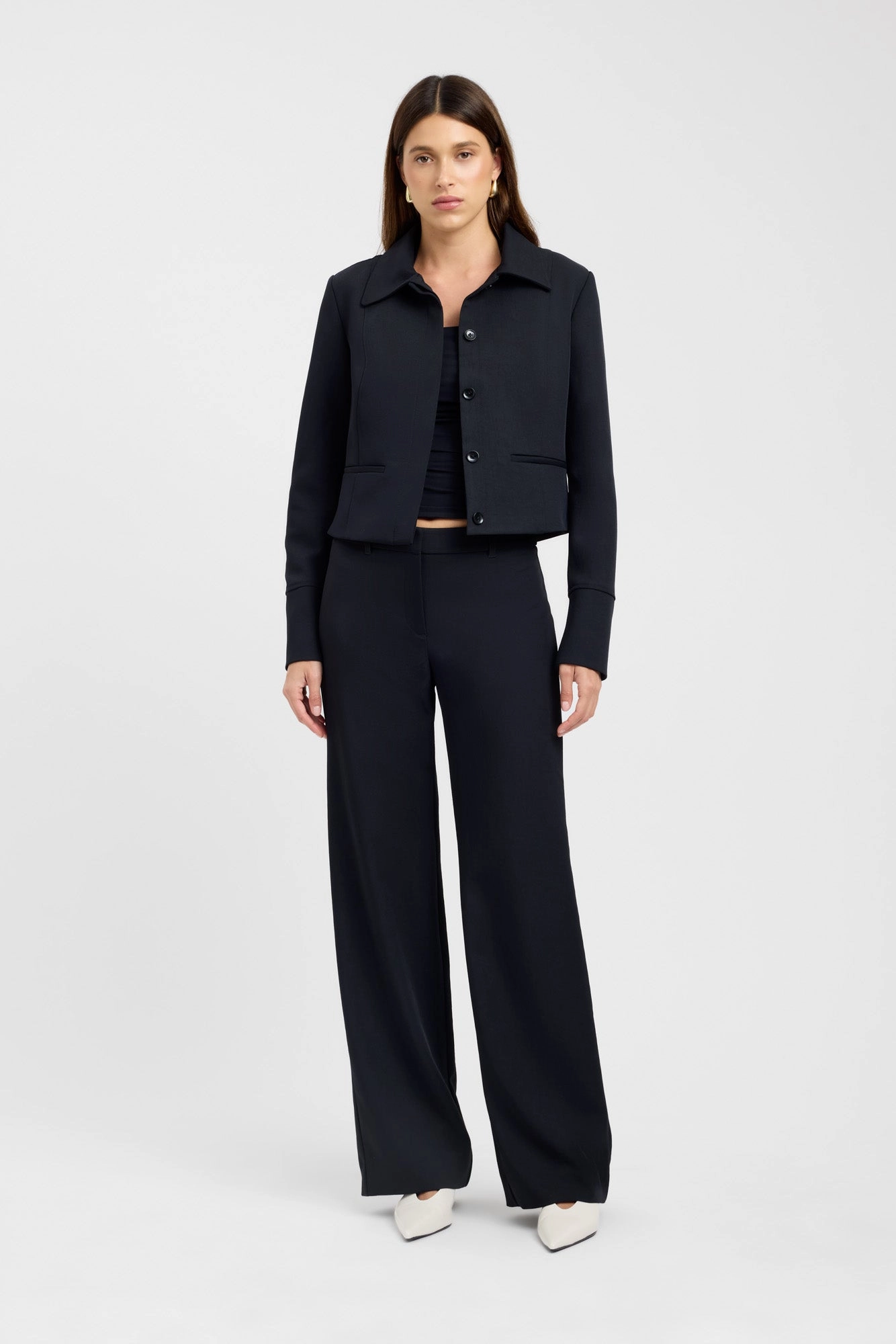 Winter Layering Ariel Curve Jacket