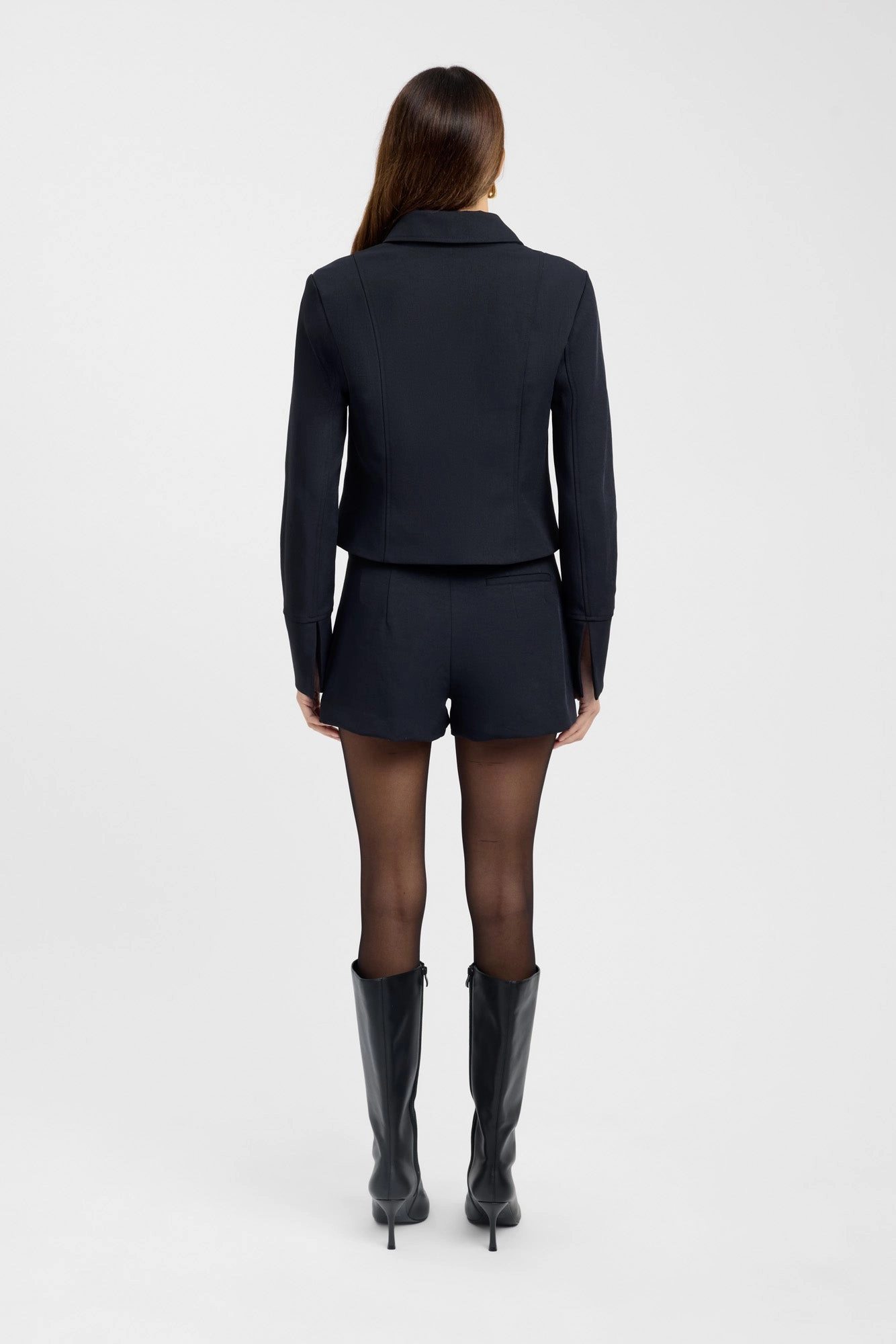 Winter Layering Ariel Curve Jacket