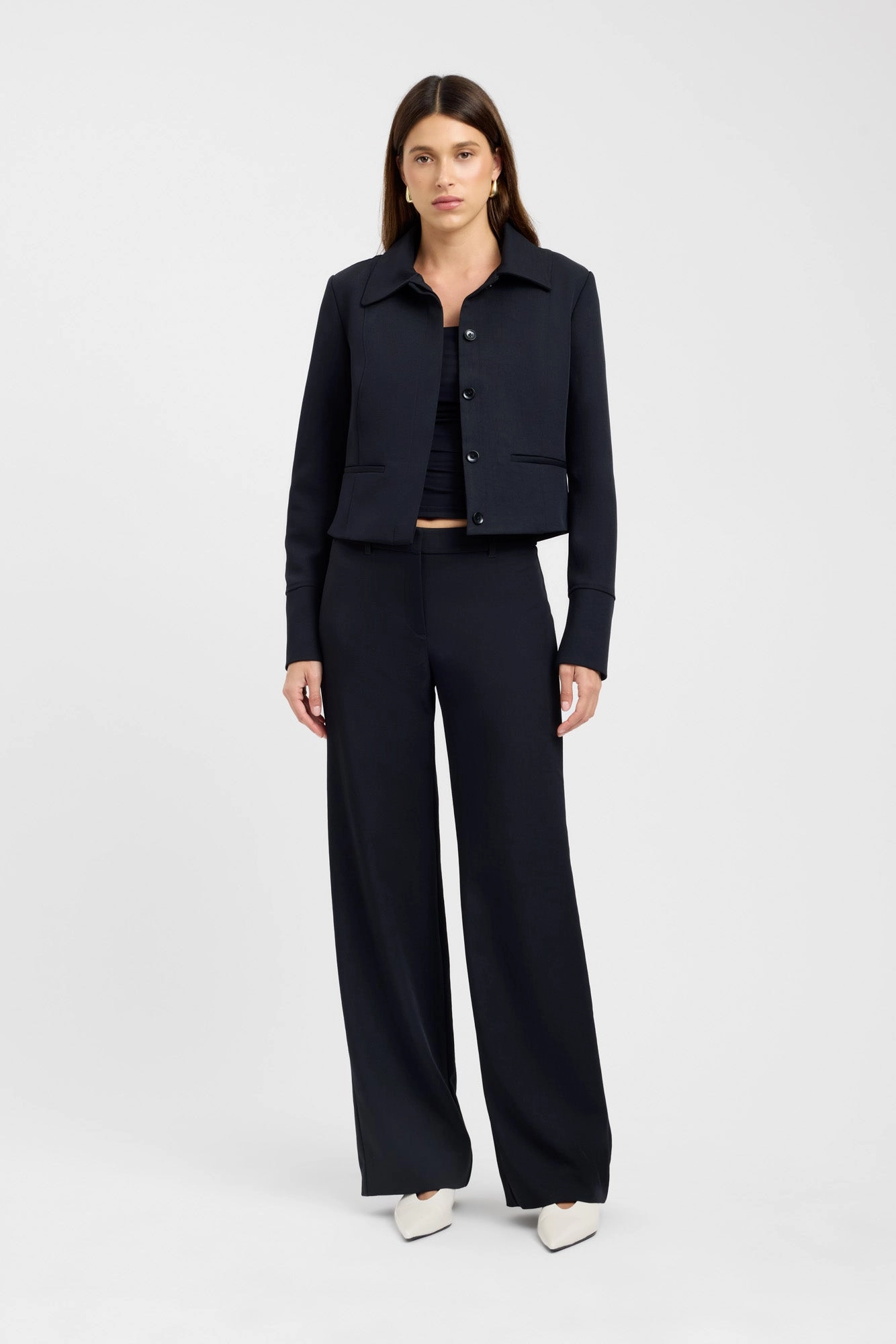 Winter Layering Ariel Curve Jacket