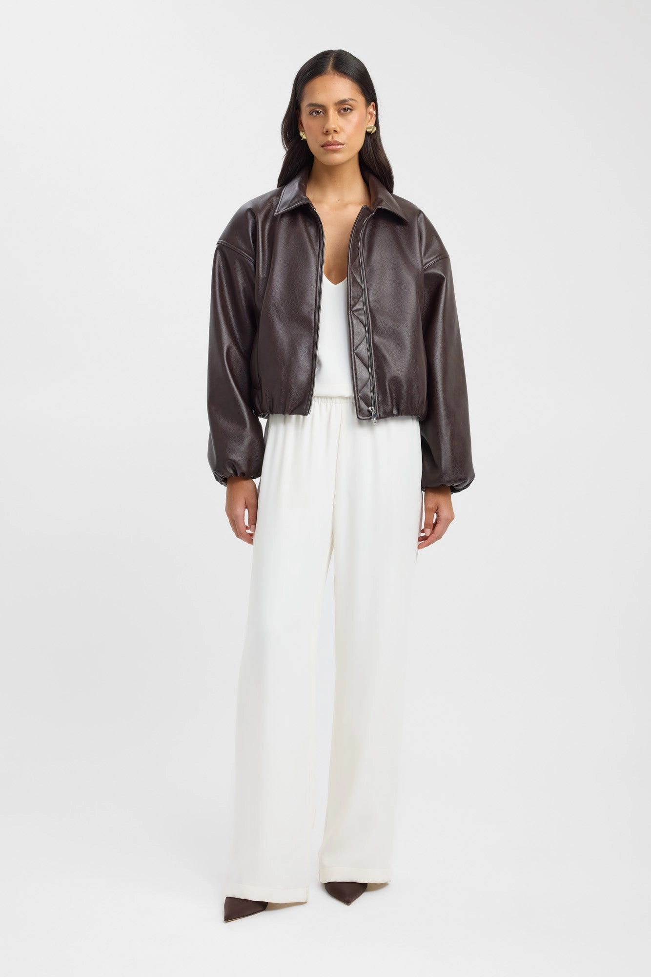 Heavy Phoenix Bomber Jacket Single Breasted