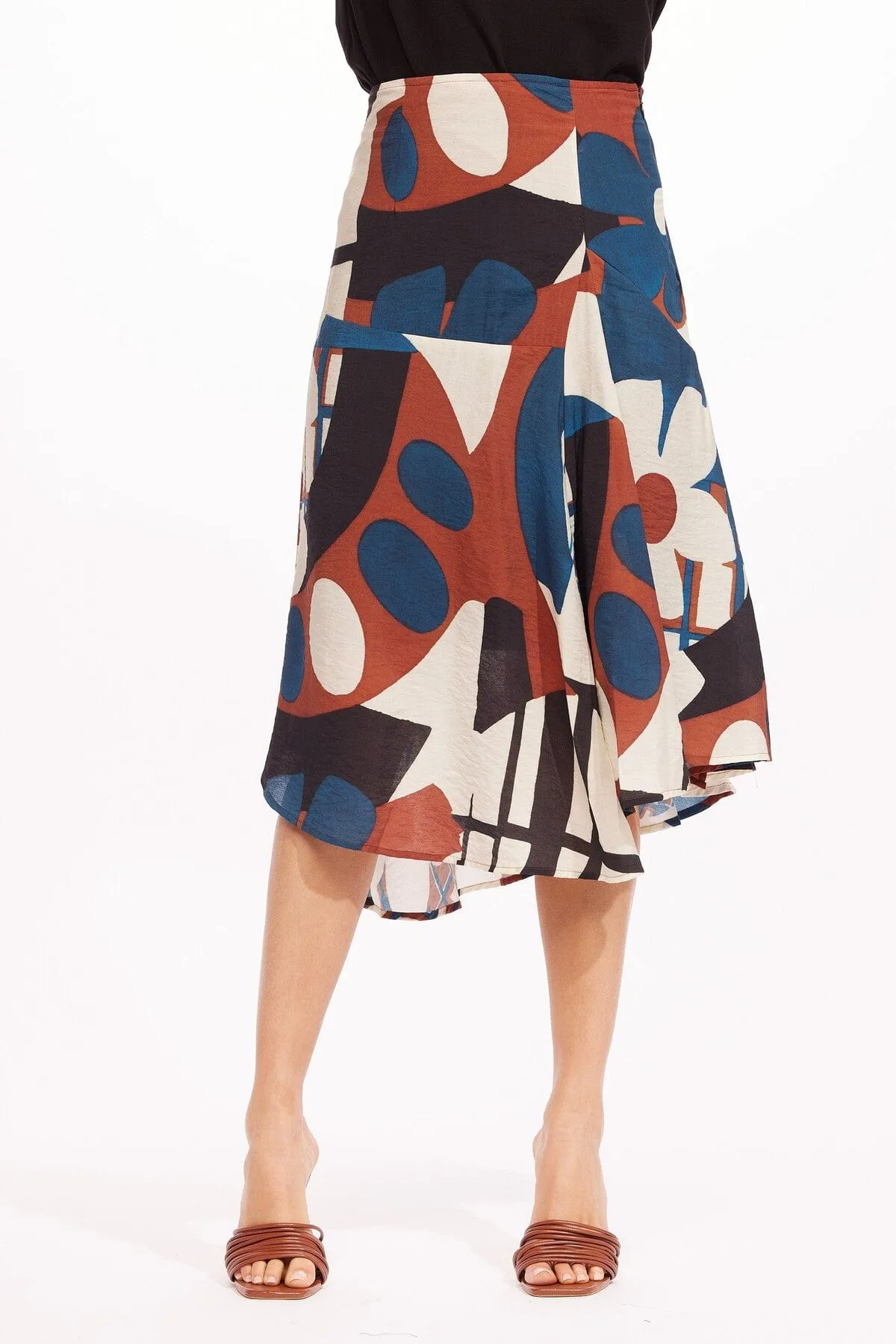 Yana Skirt  Shasta Daisy multi occasion