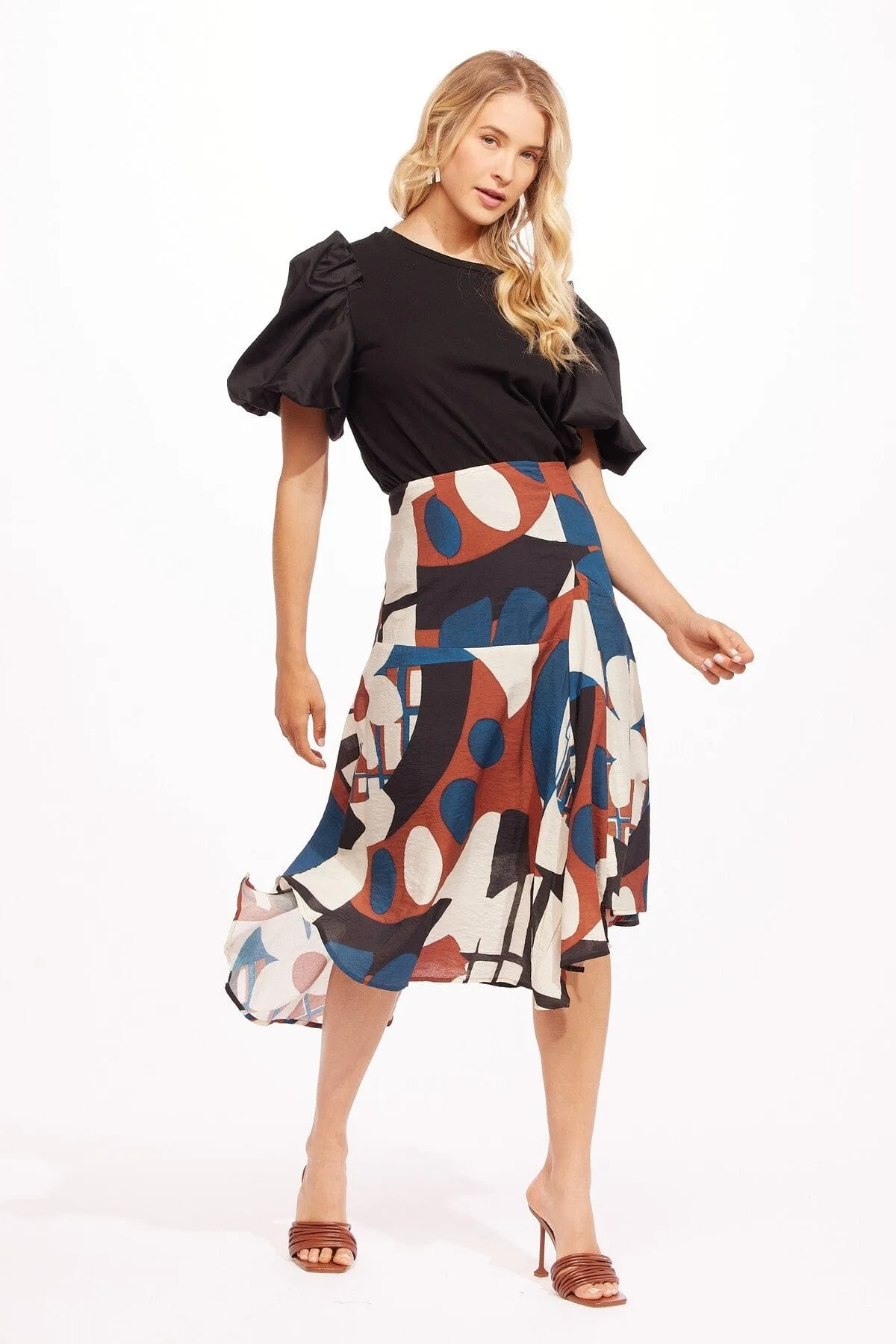 Casual Wear Clean Vibe Yana Skirt  Shasta Daisy