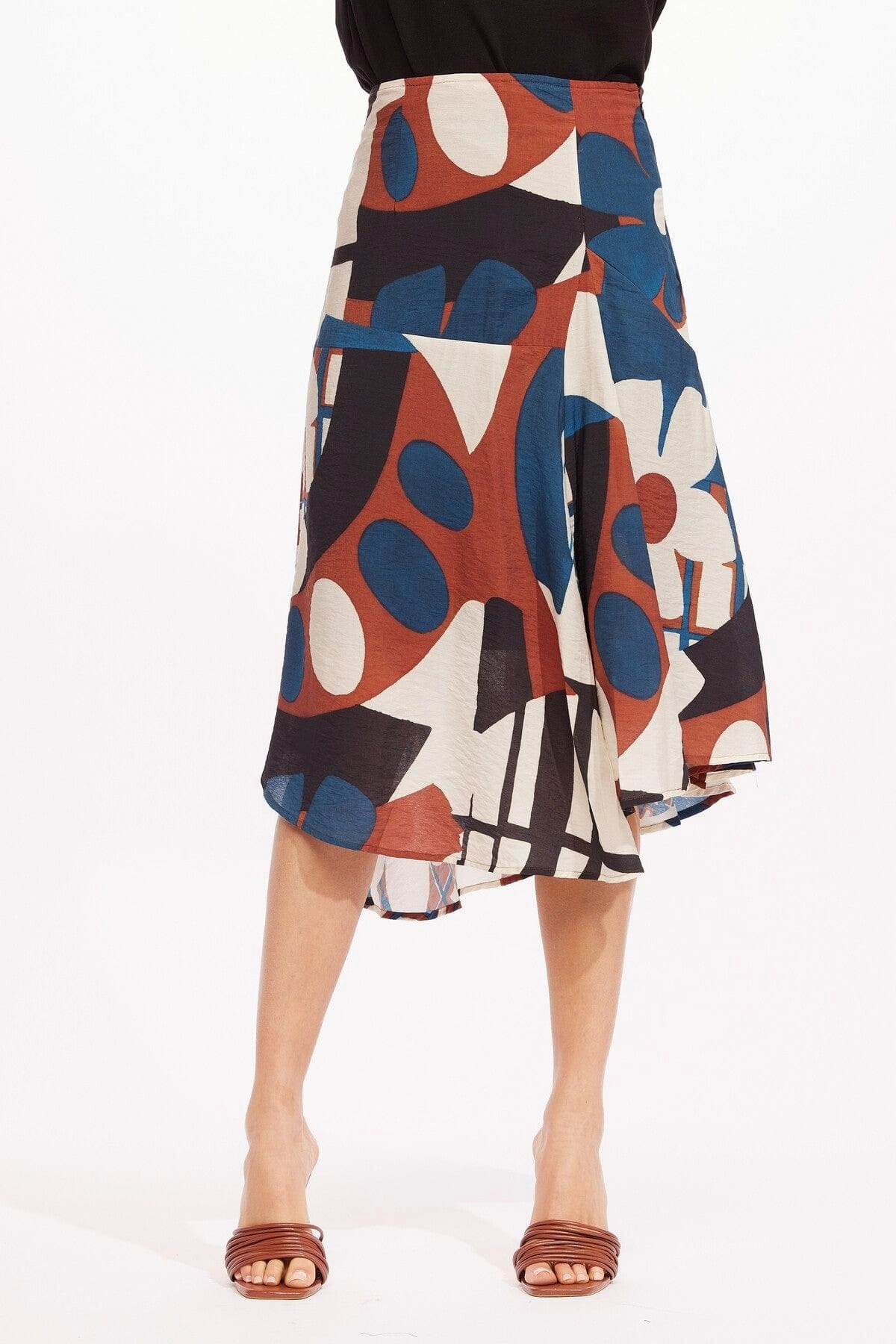 Yana Skirt ?C Shasta Daisy multi occasion