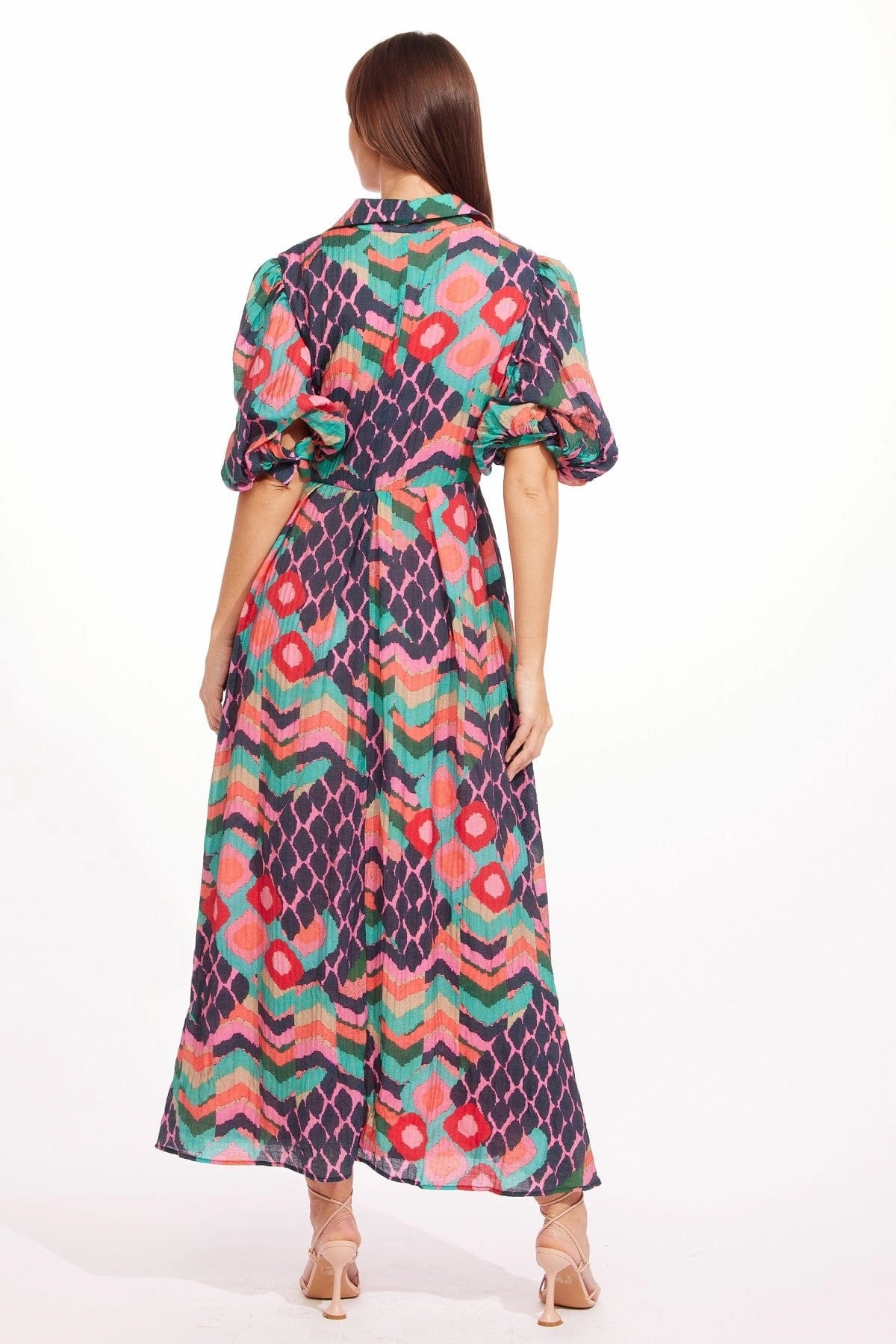 Zophia Dress - Vegas Volt Mirror Work